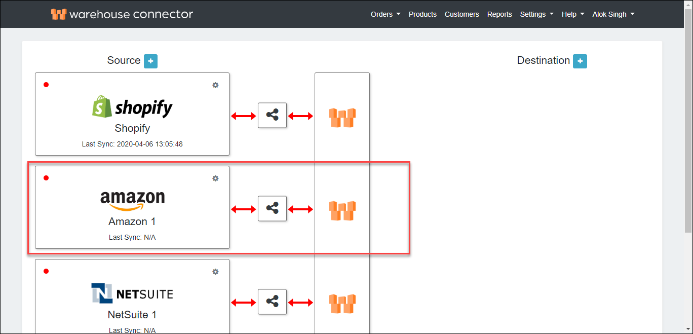 Shopify connector is added