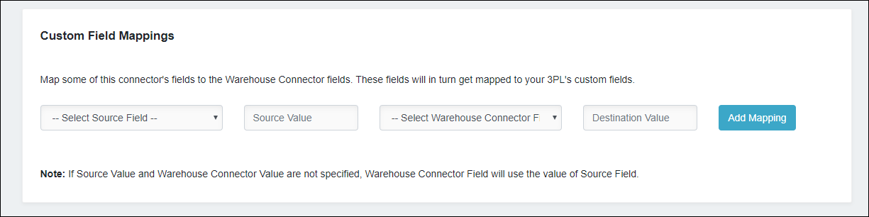 Custom Field Mappings Custom Field Mappings