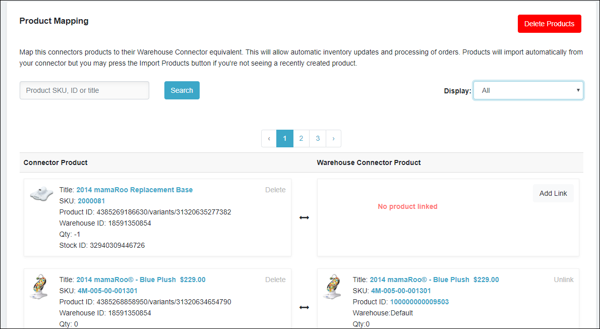 Product Mapping Product Mapping
