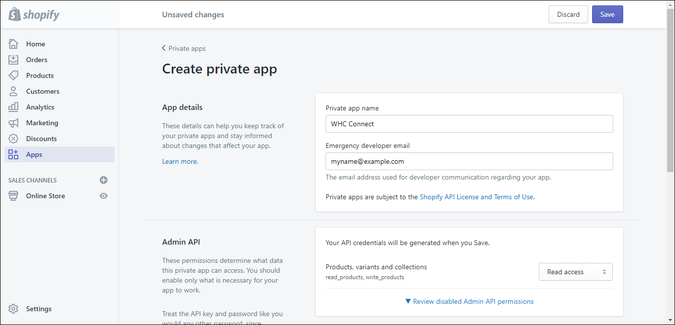 private app private app