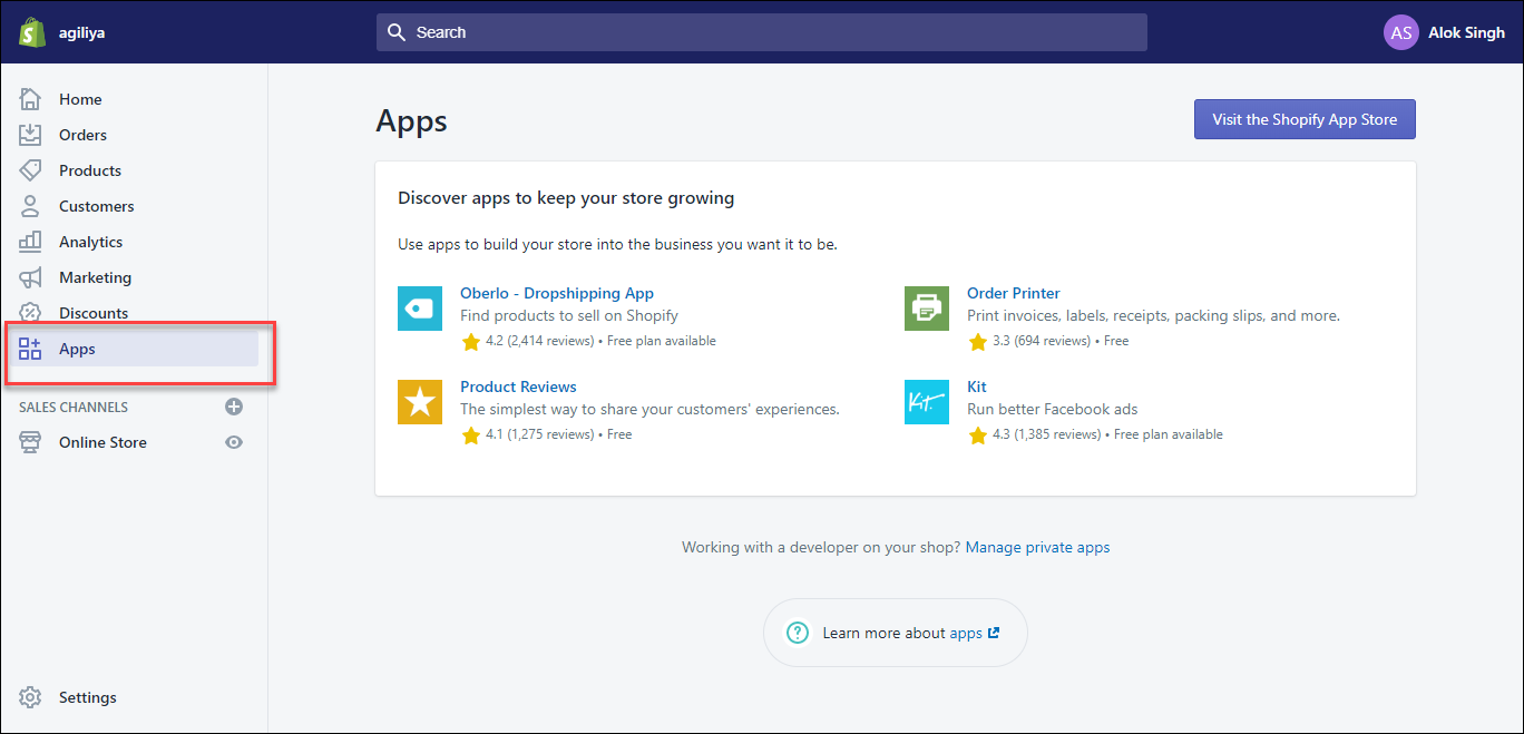 private app private app