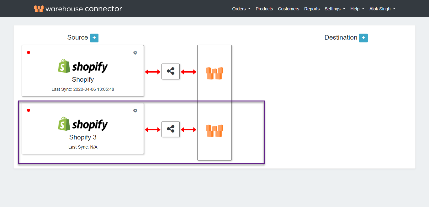 Shopify connector is added Shopify connector is added